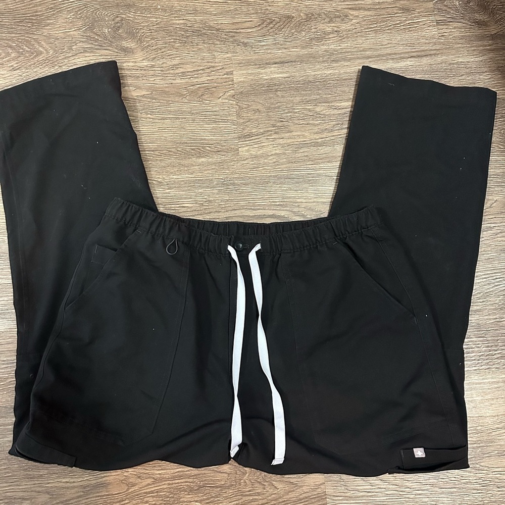Figs Men's Black Scrub Pants